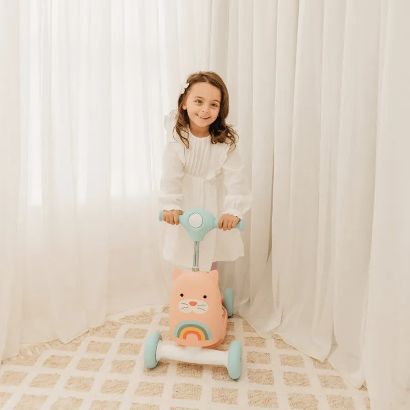 Zoo 3-in-1 Ride On Toy - Cat