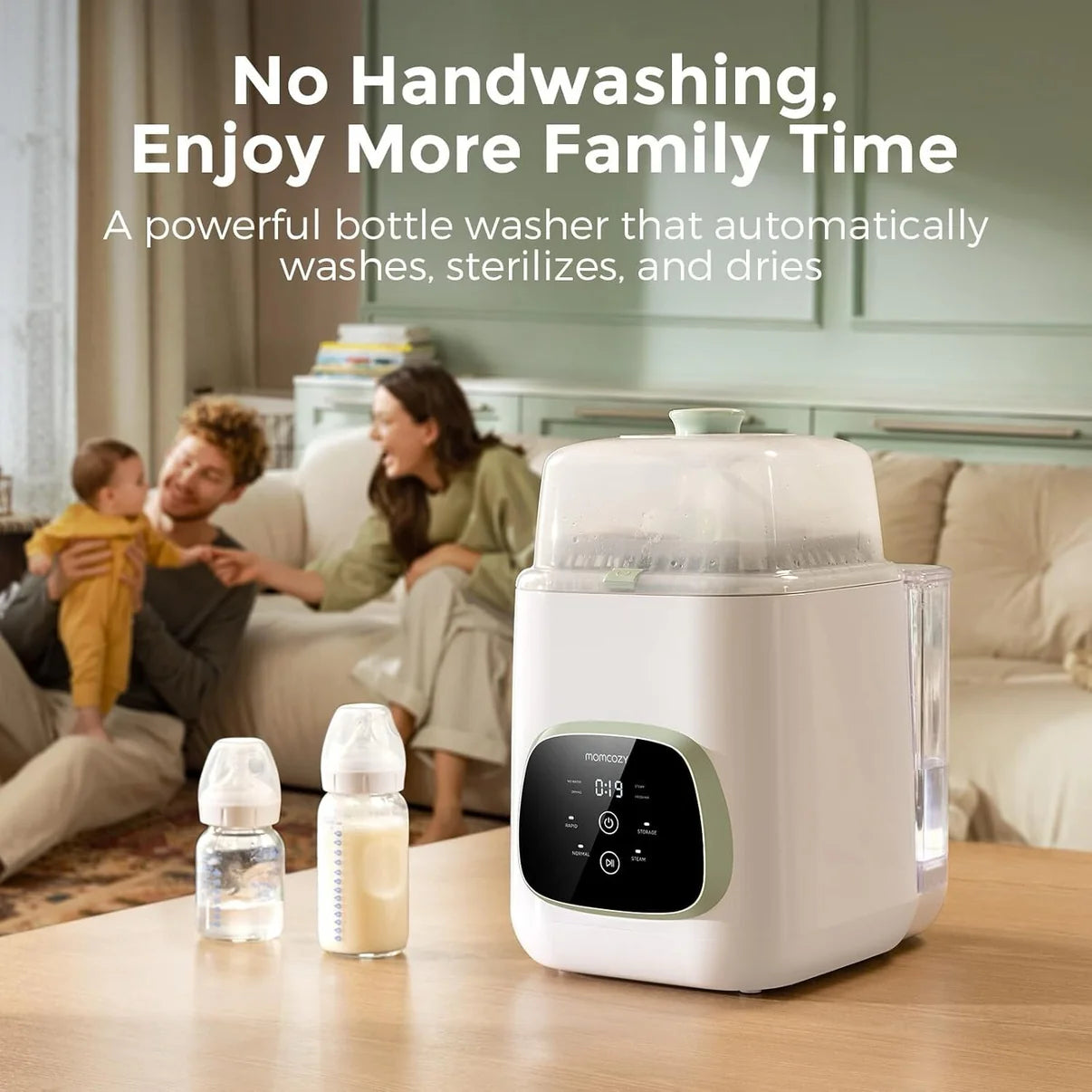 KleanPal Pro Baby Bottle Washer, Sterilizer & Dryer