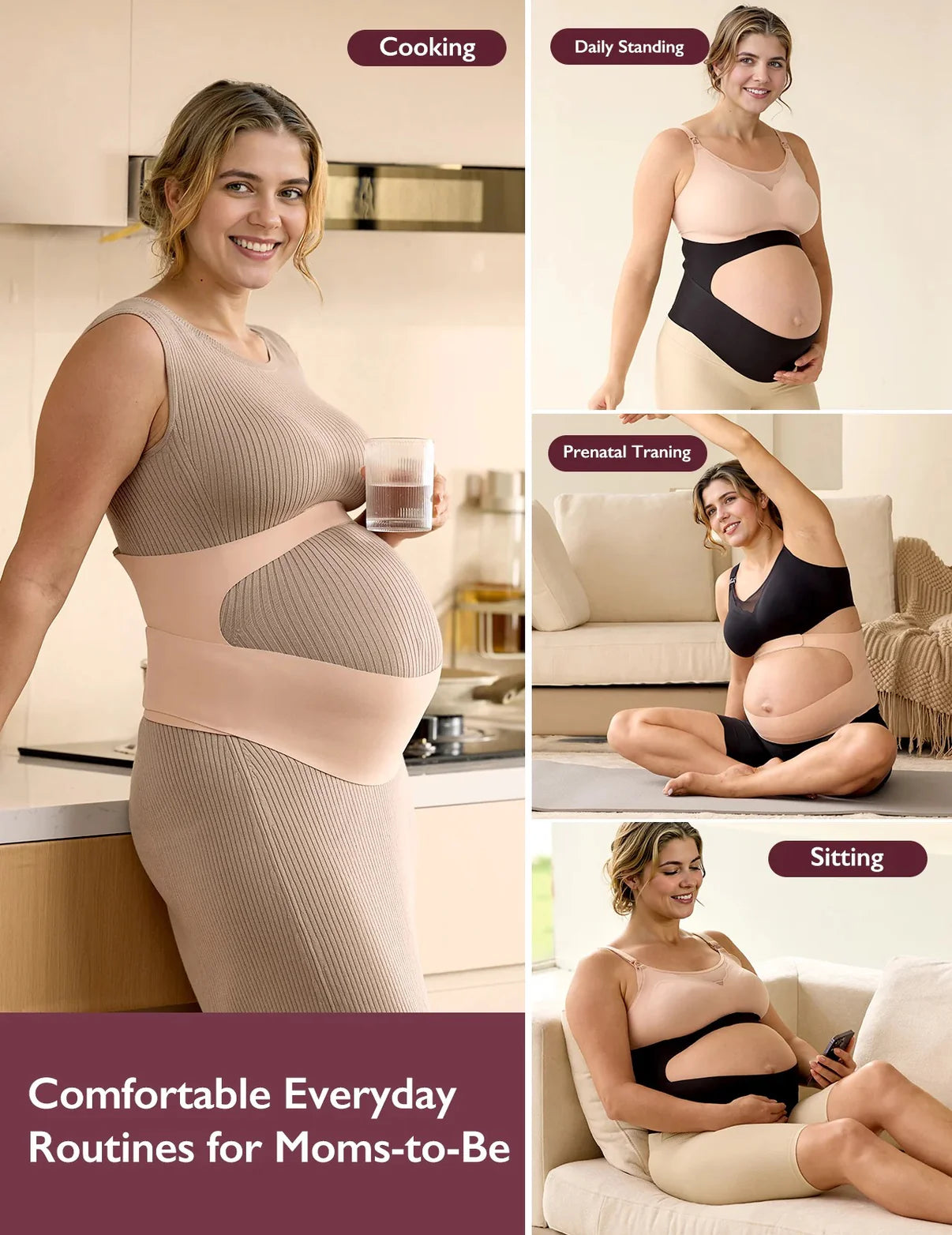 Ergonest Maternity Belly Band - Large