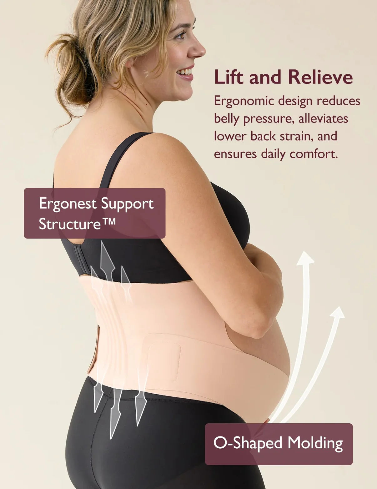 Ergonest Maternity Belly Band - Large