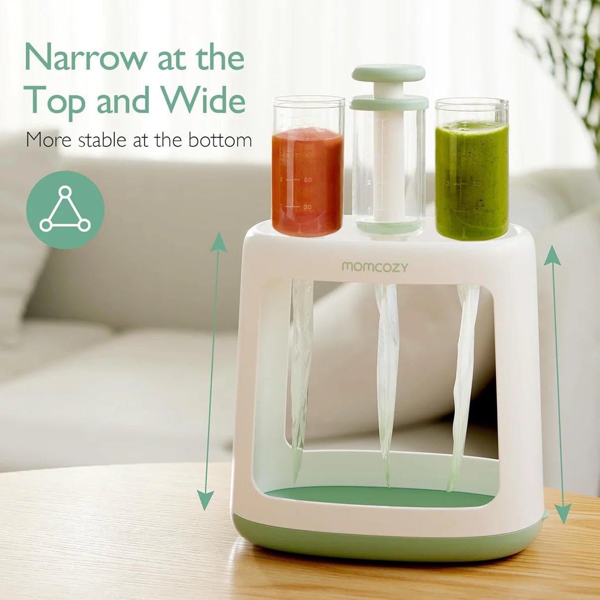 Squeeze Station Baby Food Maker + 5 Reusable Pouches