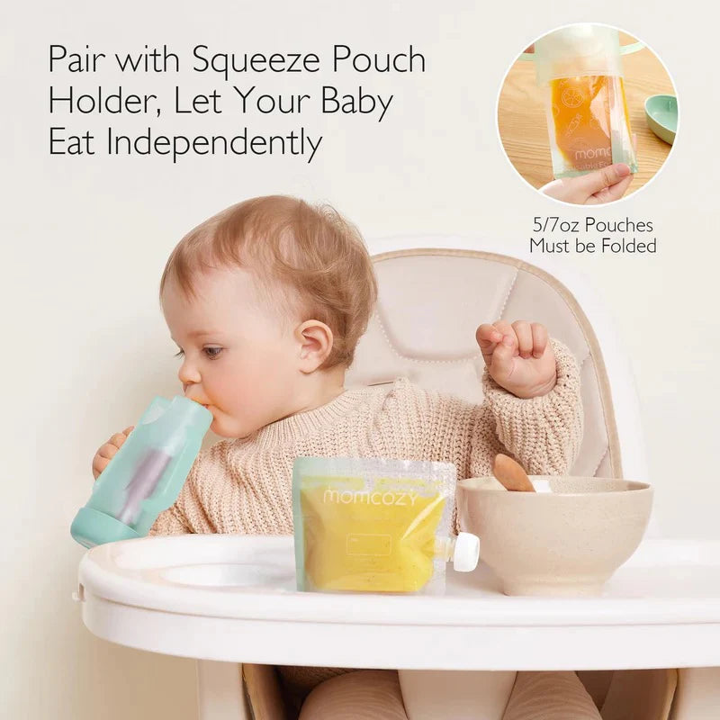 10 Reusable Baby Food Pouches | 100ml