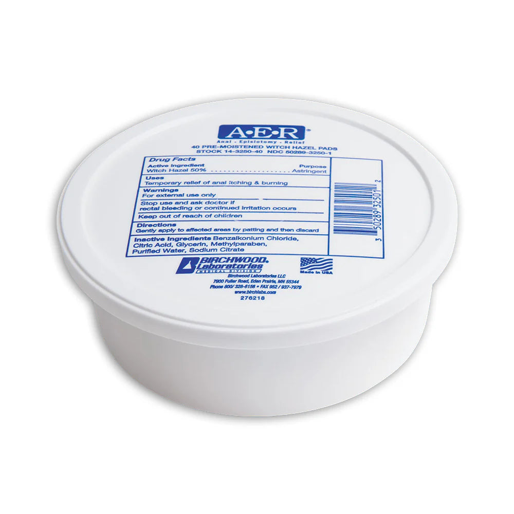 AER® Natural Healing Witch Hazel Pads