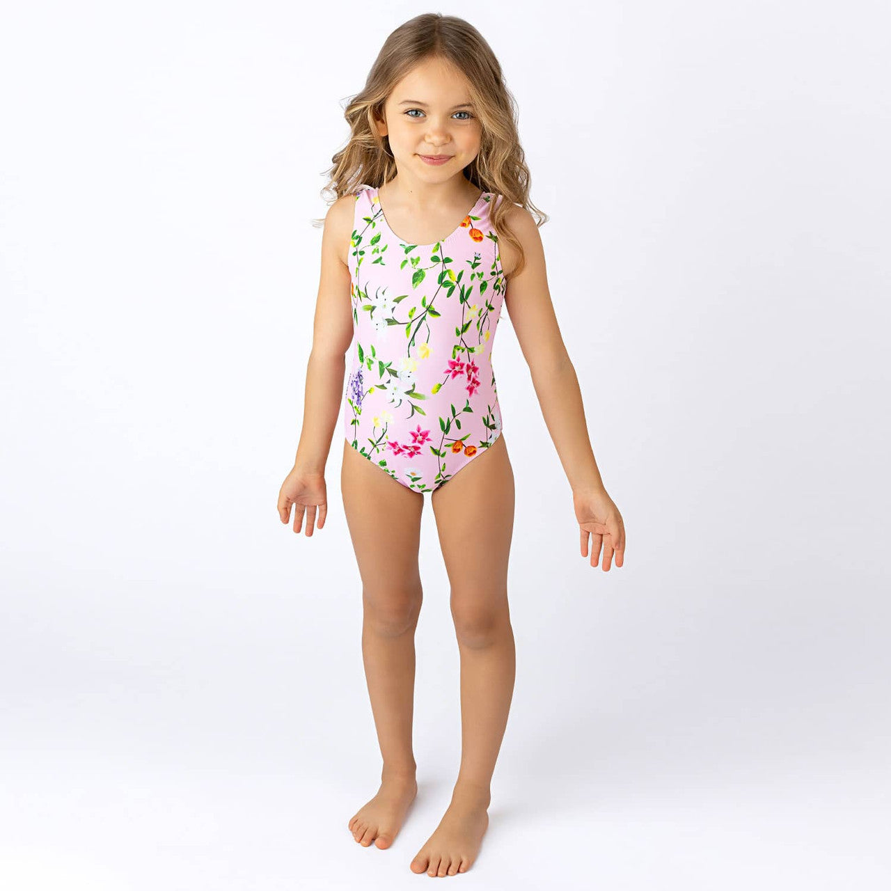 Wildflowers Fringe Back Swimsuit