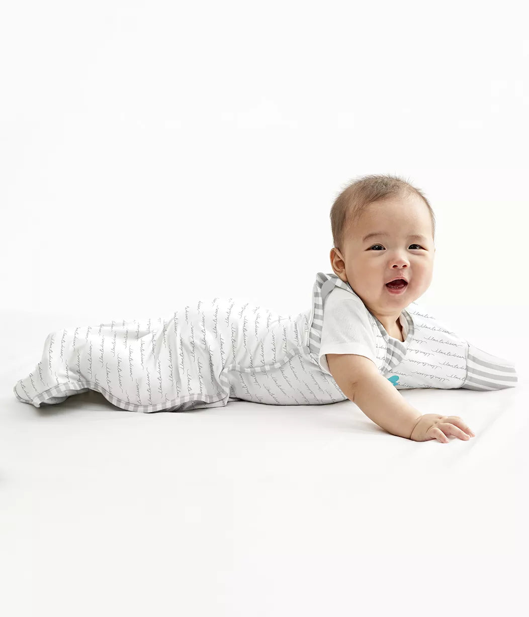 Swaddle Up™ Transition Bag Original 1.0 TOG White Dreamer - MEDIUM