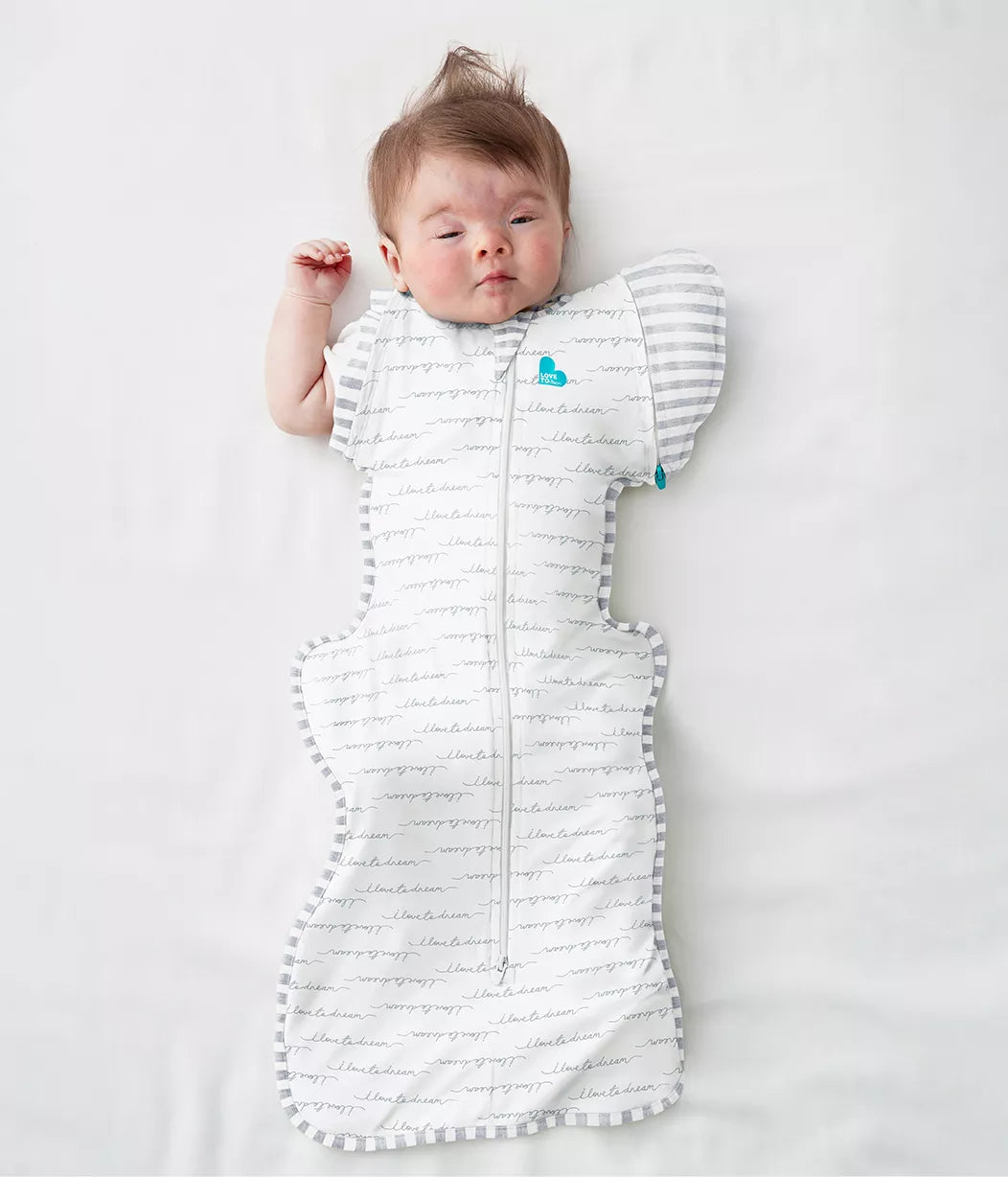 Swaddle Up™ Transition Bag Original 1.0 TOG White Dreamer - LARGE