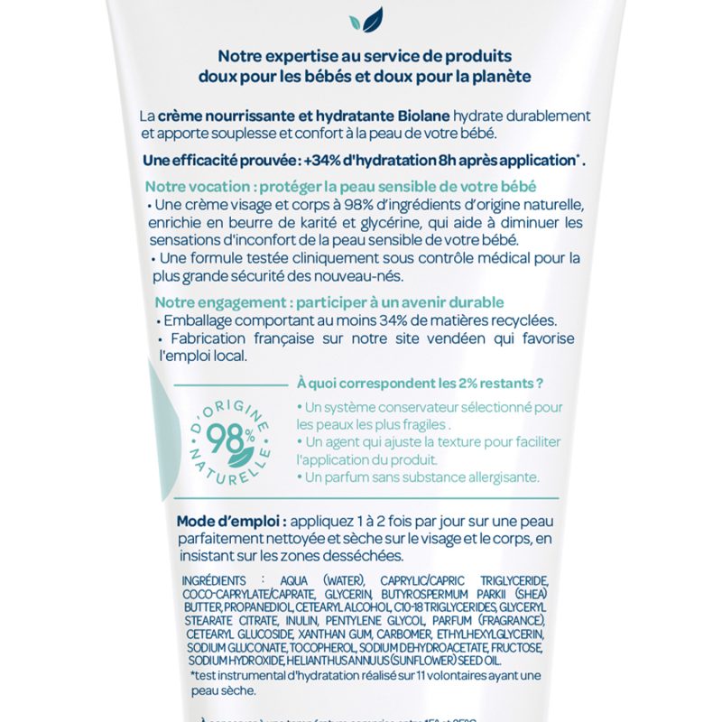Nourishing and Moisturizing Cream