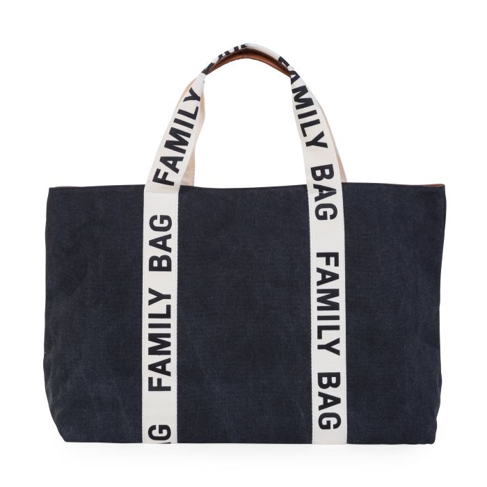 Family Bag Nursery Bag - Signature - Canvas - Black