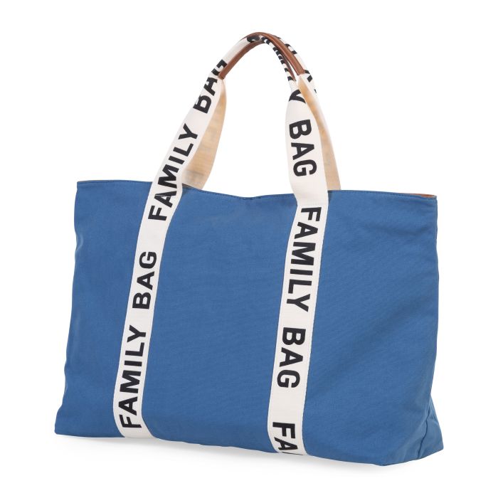 Family Bag Nursery Bag - Signature - Canvas - Indigo