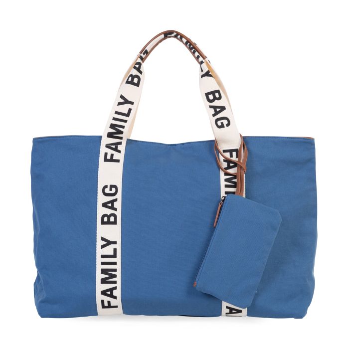 Family Bag Nursery Bag - Signature - Canvas - Indigo