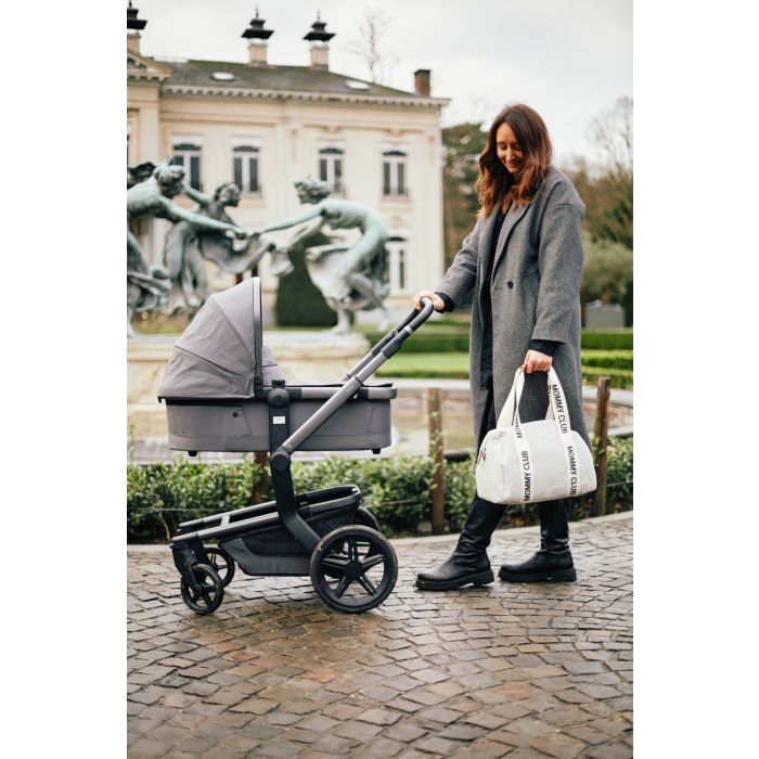 Mommy Club Nursery Bag - Signature Canvas - Off White