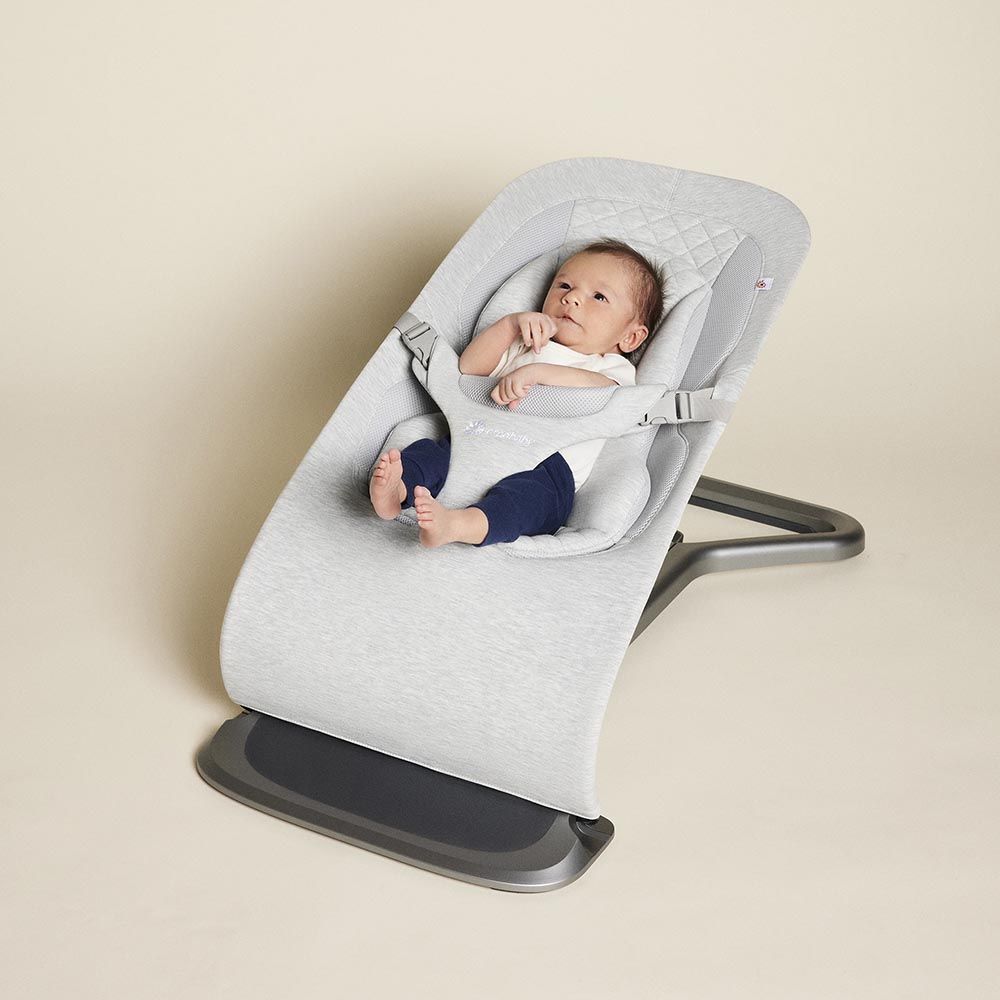 3-IN-1 Evolve Baby Bouncer - Light Grey