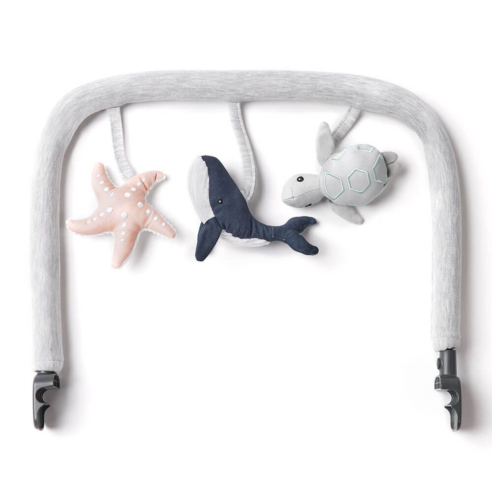 Evolve Bouncer Toy Bar - Light Grey