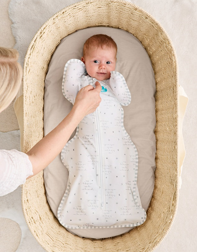 SWADDLE UP™ 0.2 TOG Stretch Cotton You Are My… - SMALL