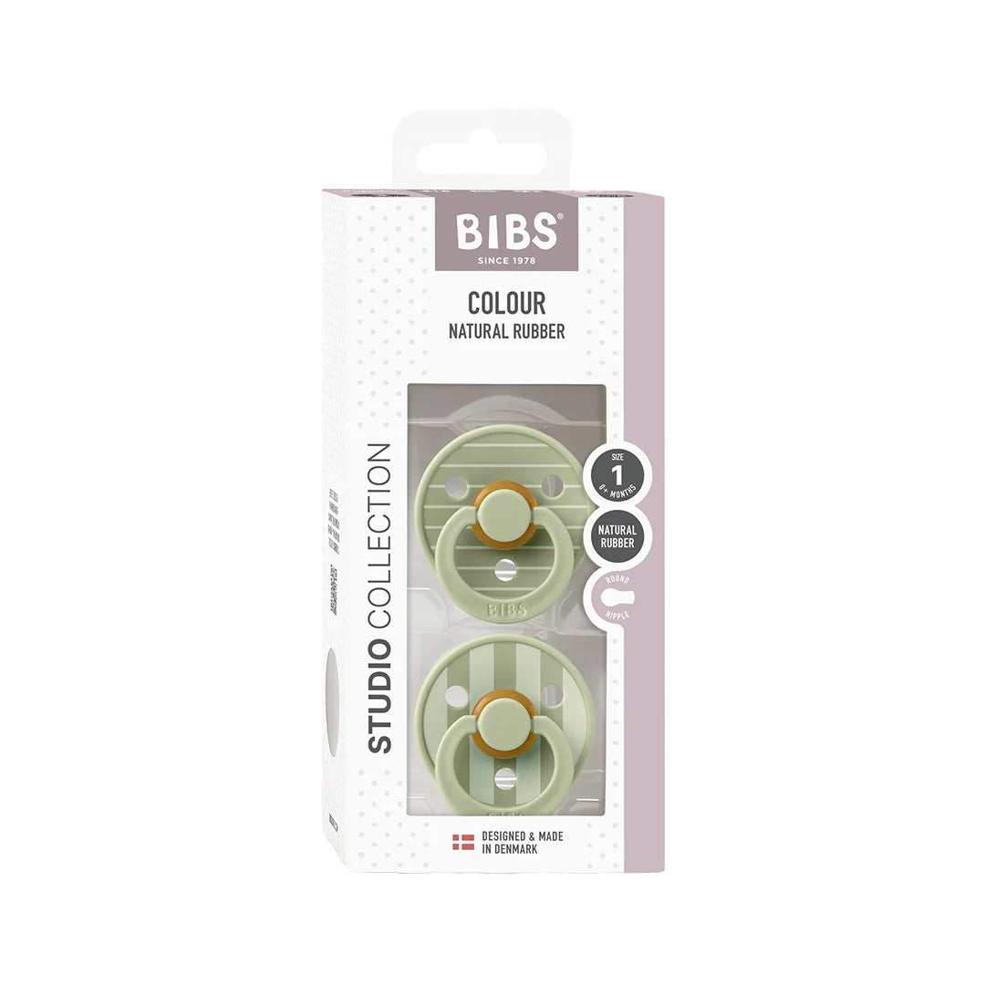 BIBS - Studio - Size 2 - Pin Sage Mix