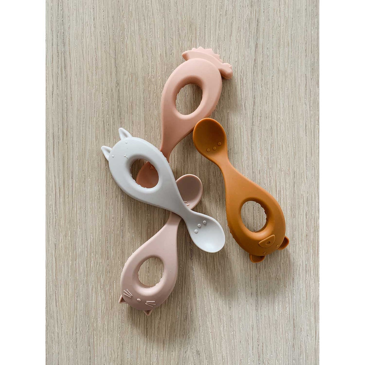 Liva Silicone Spoon (4-pack) - Lavender Multimix