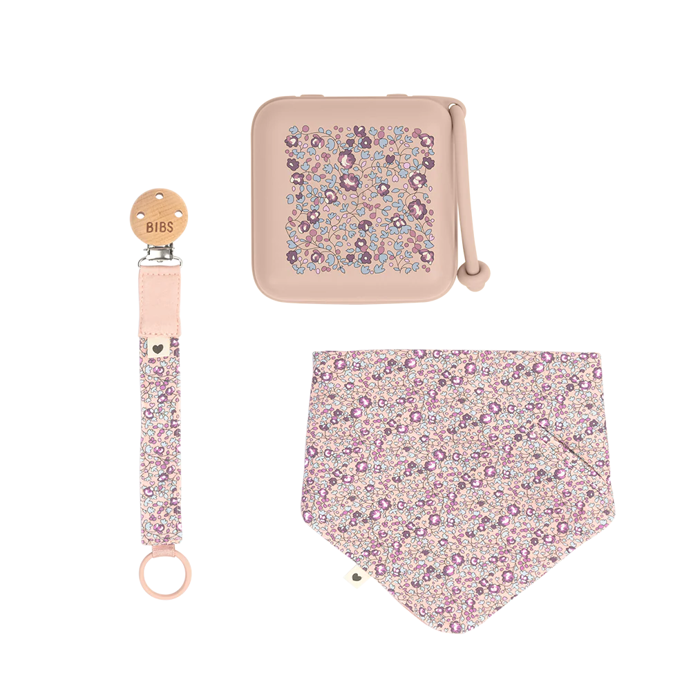 EXCLUSIVE BIBS x LIBERTY Bandana Bib - Eloise Blush
