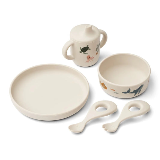 Ryle Baby Tableware Set - Sea Creatures