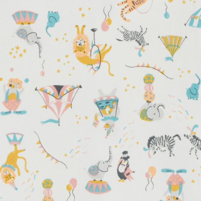 Swaddle Up™ 1.0 TOG Circus White - Designer Collection - MEDIUM
