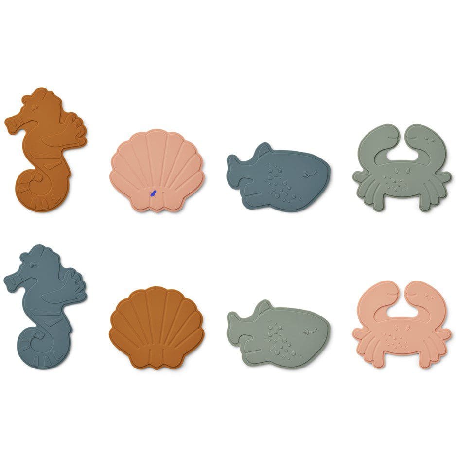 Paola Mini Bath Math - 8-Pack - Sea Creature Mustard Mix