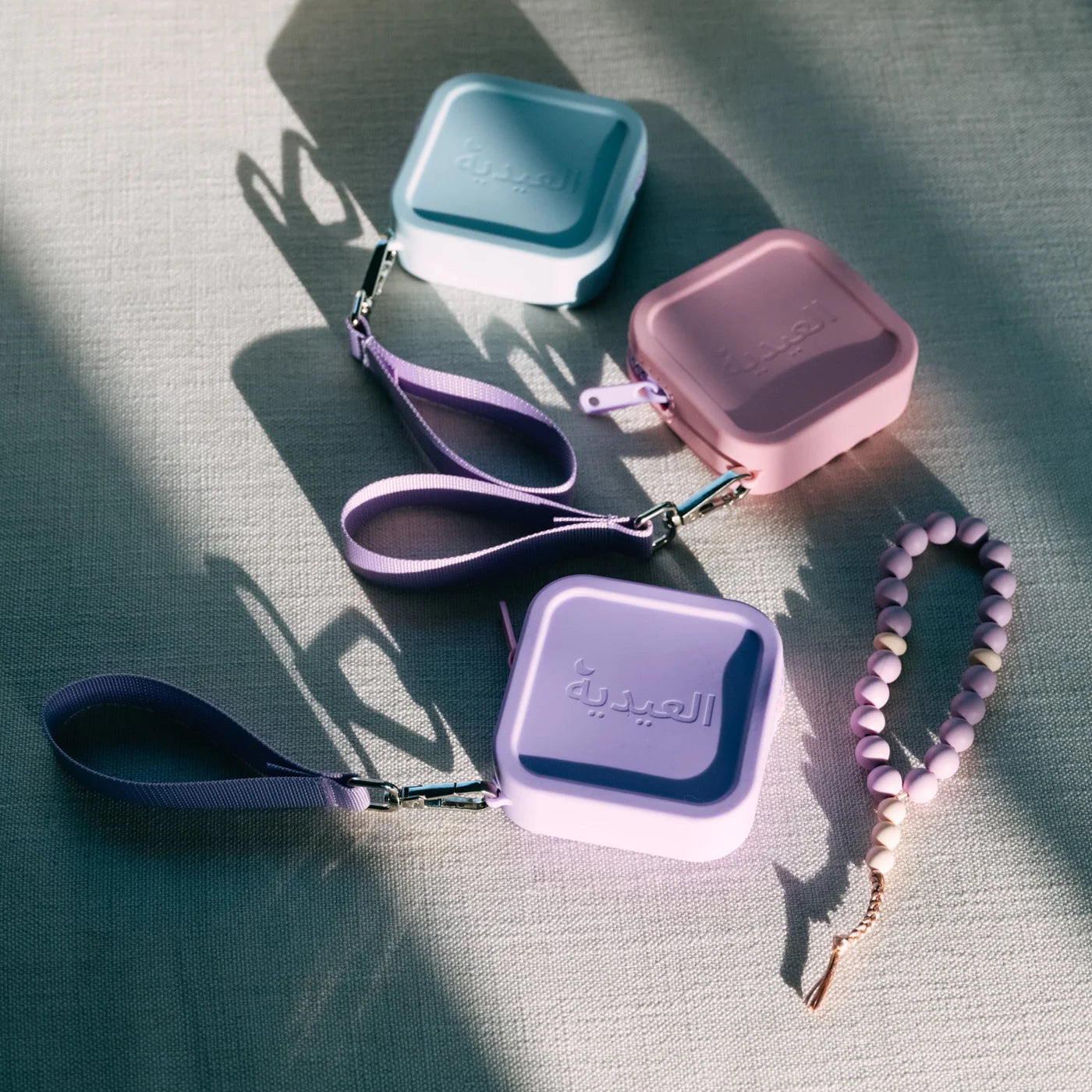 Eidyeh Pouch - Light Blue / Lilac