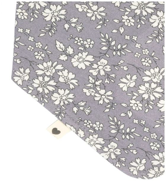 BIBS x LIBERTY Bandana Bib - Capel Fossil Grey