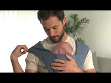 Load and play video in Gallery viewer, Embrace Knit Newborn Carrier - Black
