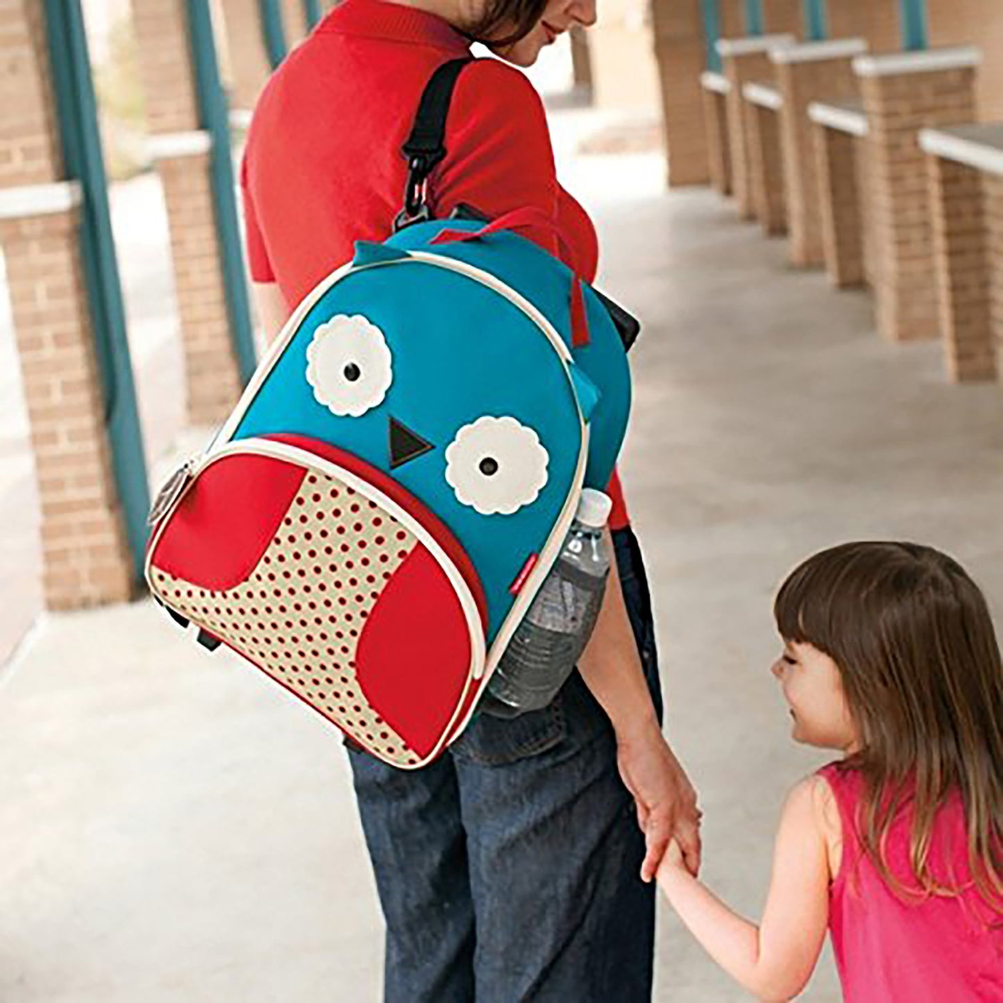 Zoo Rolling Luggage - Owl