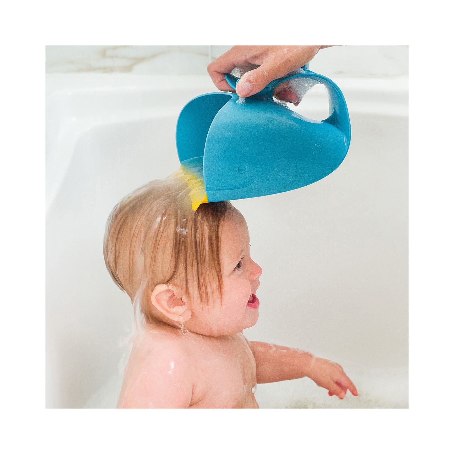 MOBY® Waterfall Bath Rinser - Blue