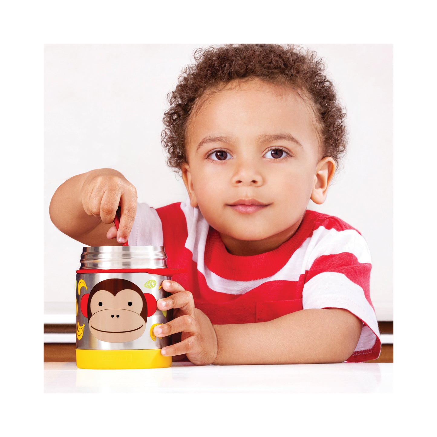 Zoo Insulated Little Kid Food Jar - Monkey