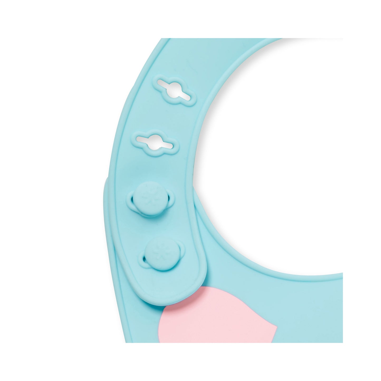 Zoo Fold & Go Silicone Bib - Unicorn
