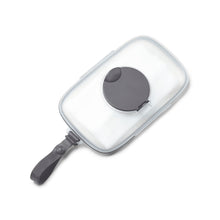 Load image into Gallery viewer, Grab &amp; Go Snug Seal Wipes Case-Grey
