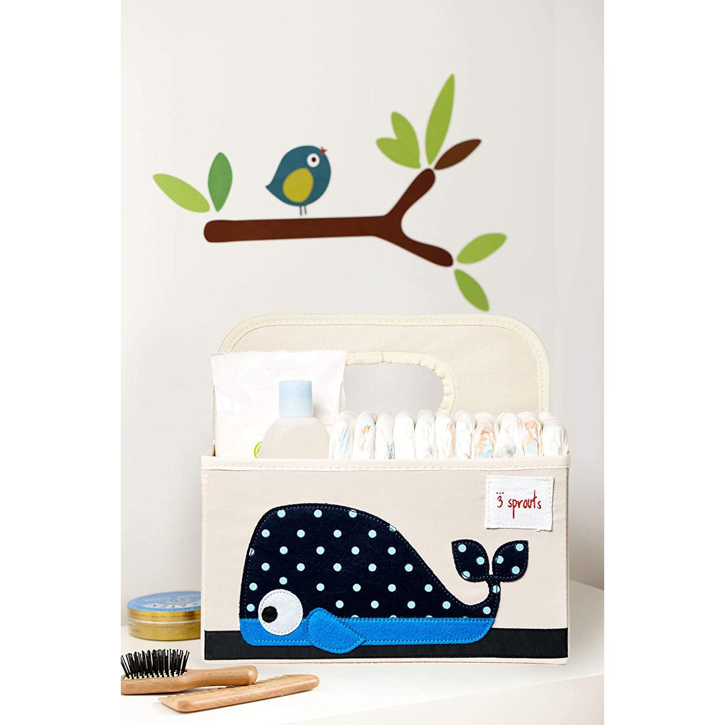 Diaper Caddy - Whale