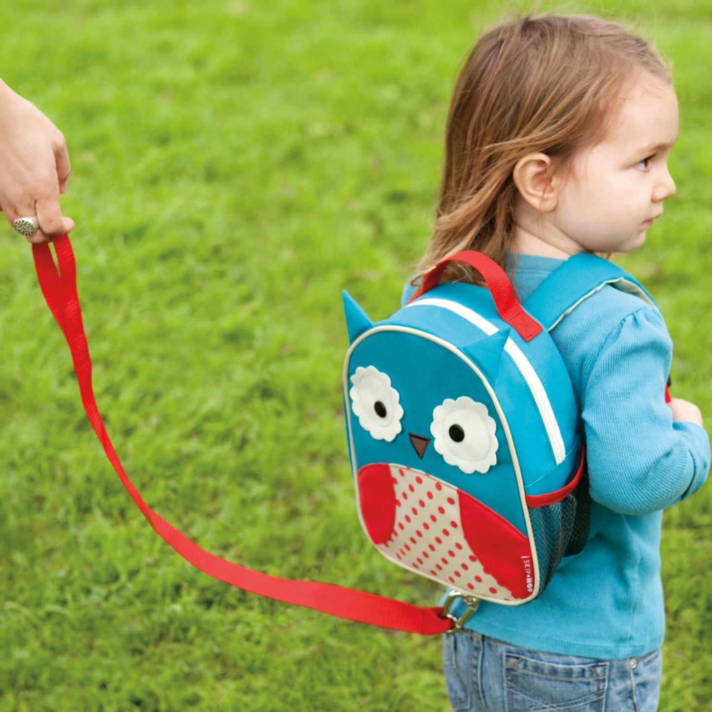 Mini Backpack With Safety Harness - Owl