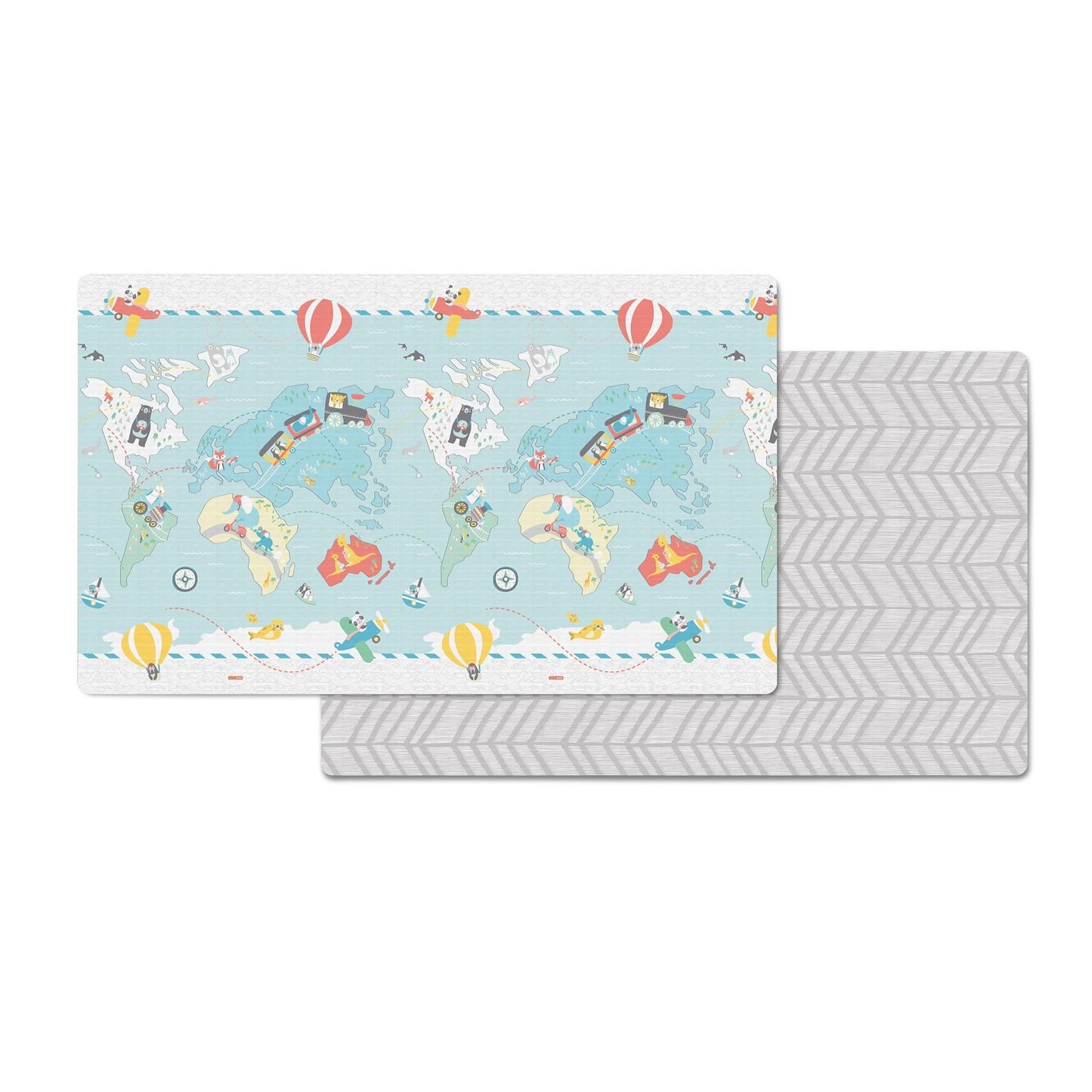 Doubleplay Reversible Playmat Little Traveler