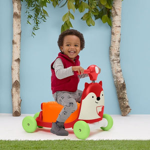 Zoo 3-in-1 Ride On Toy - Fox