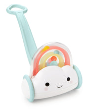 Load image into Gallery viewer, Silver Lining Cloud Rainbow Push Toy
