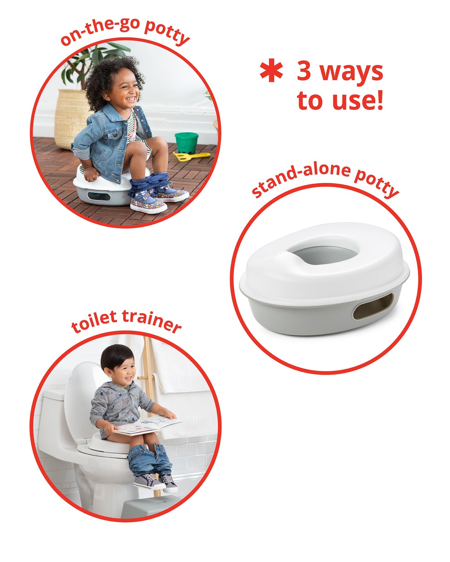 Go Time 3-In-1 Potty