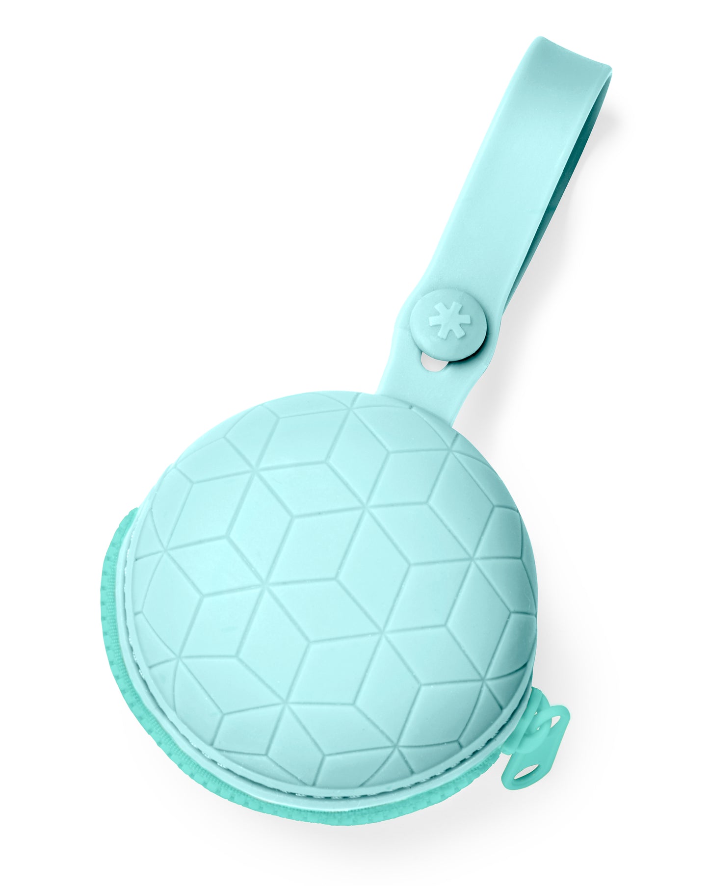 Grab & Go Silicone Pacifier Holder - Teal