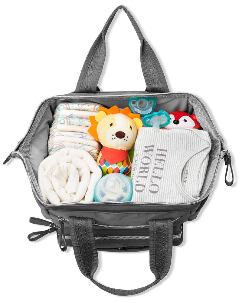 Mainframe Wide Open Diaper Backpack - Charcoal