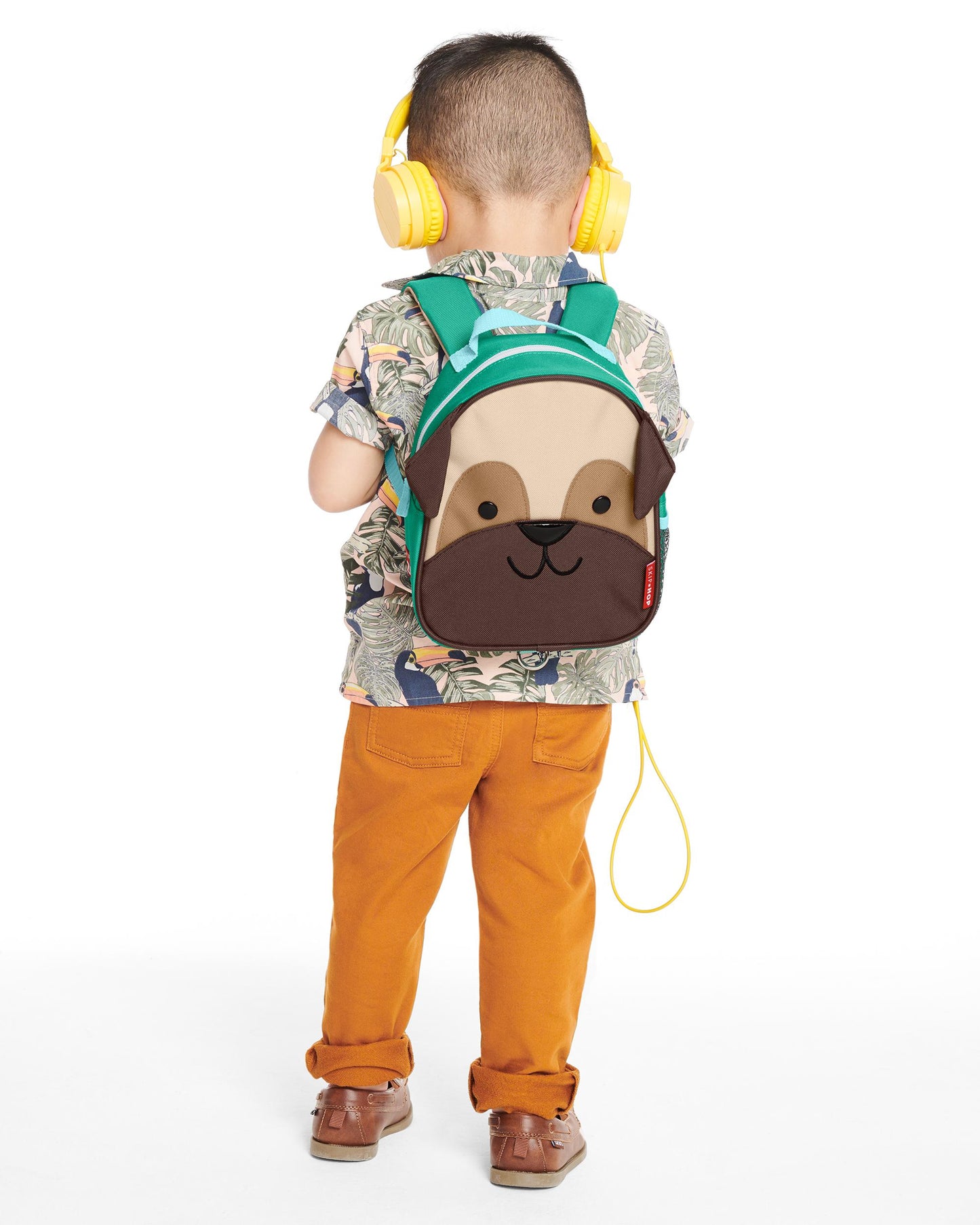 Mini Backpack With Safety Harness - Pug