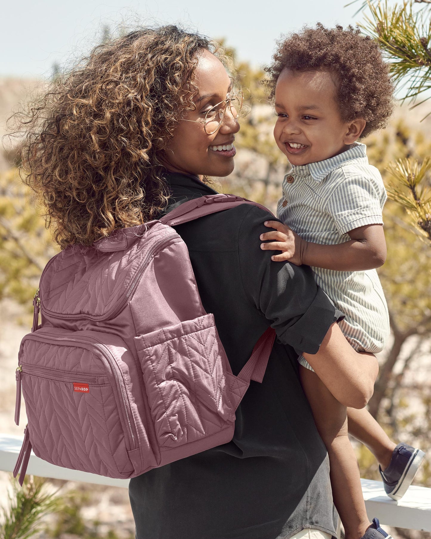 Forma Diaper Backpack - Mauve
