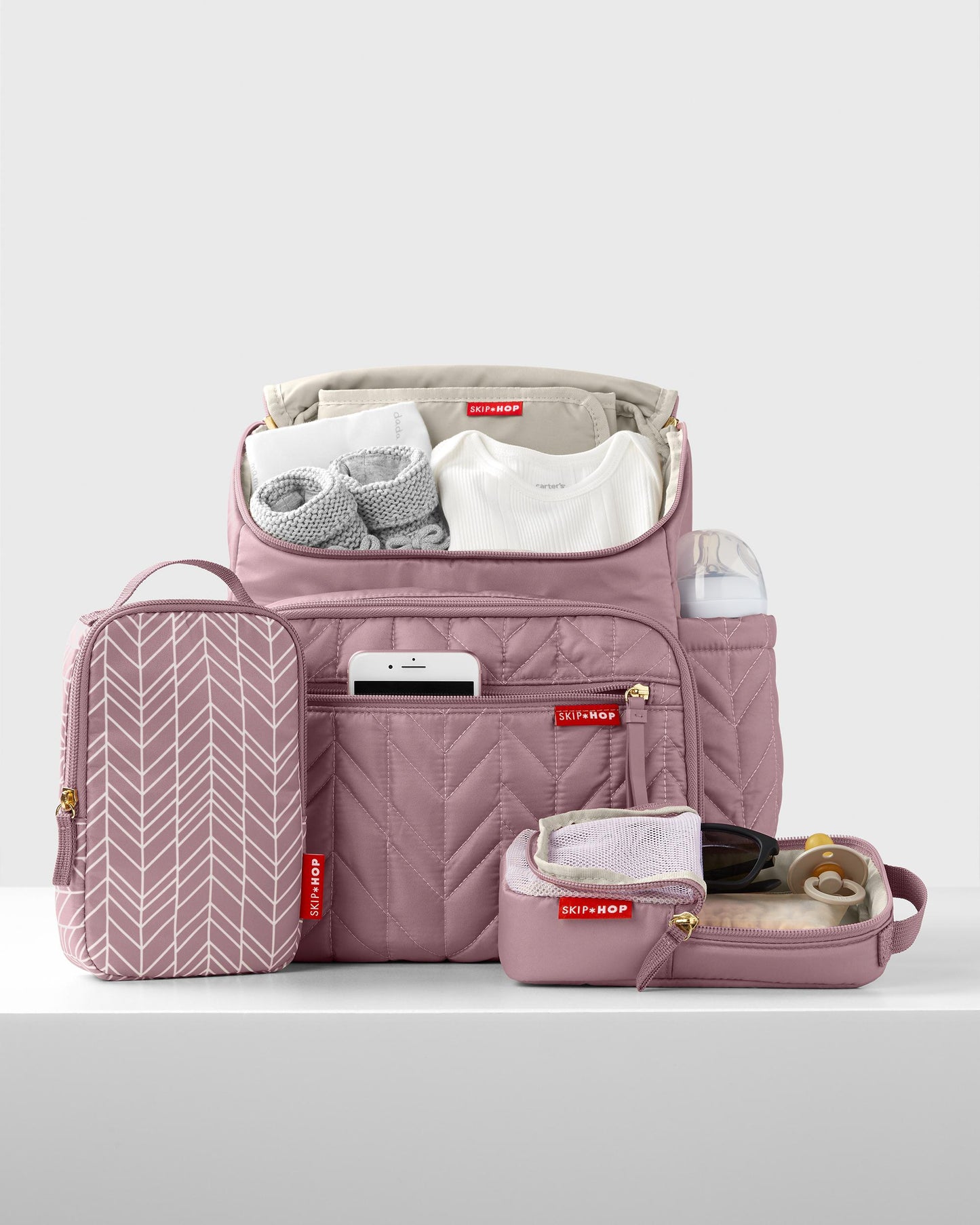 Forma Diaper Backpack - Mauve