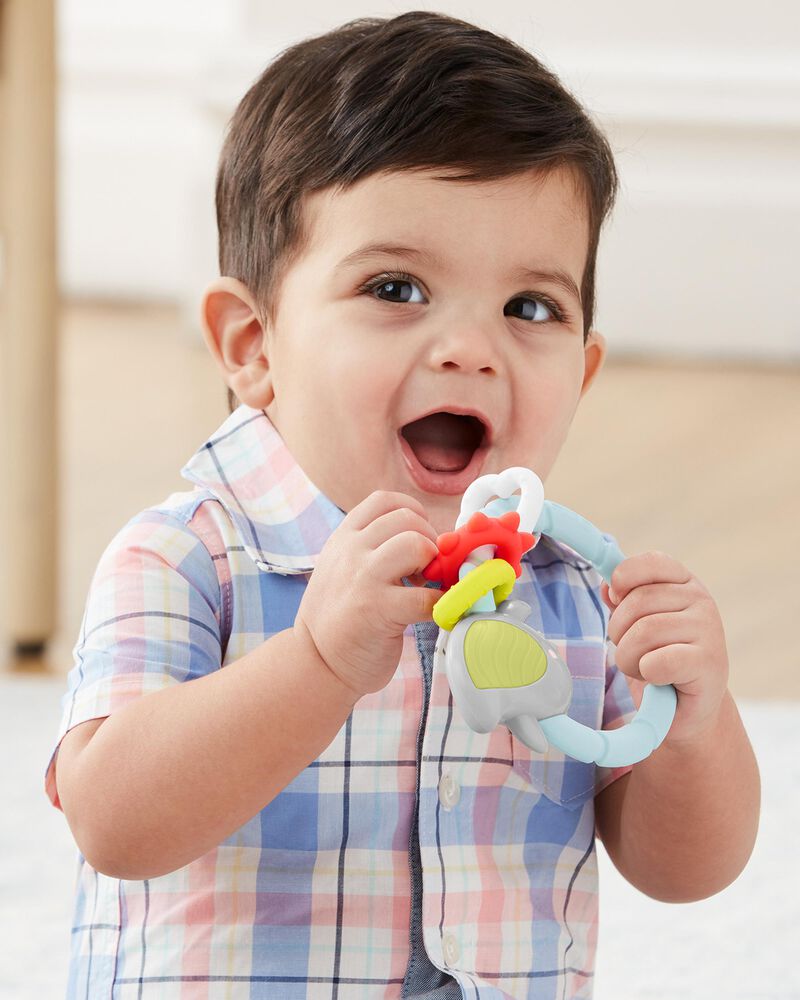 Silver Lining Cloud Teethe & Play Toy - Bird