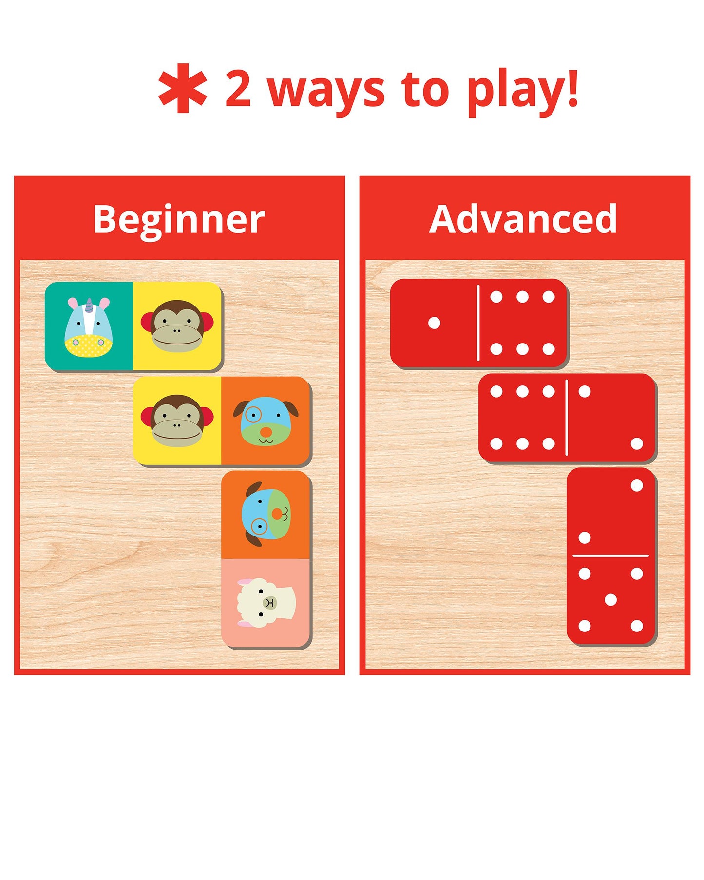 Zoo Crew Dominoes Set