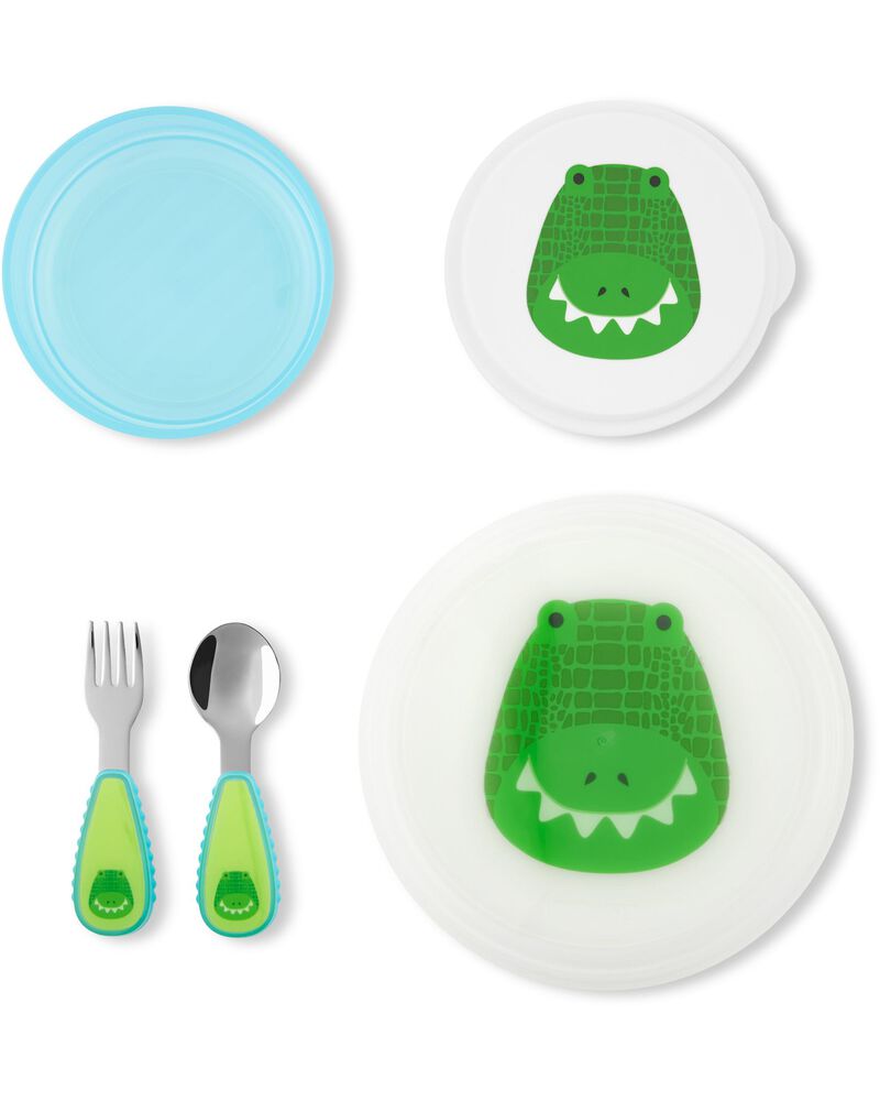 ZOO Table Ready Mealtime Set - Crocodile