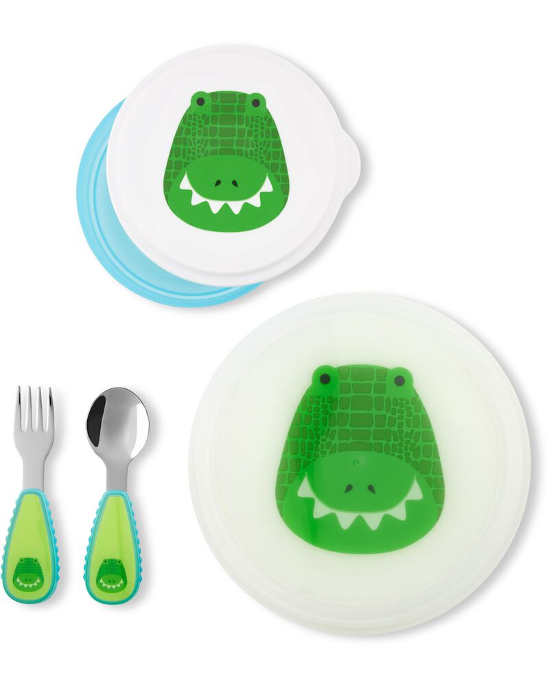 ZOO Table Ready Mealtime Set - Crocodile