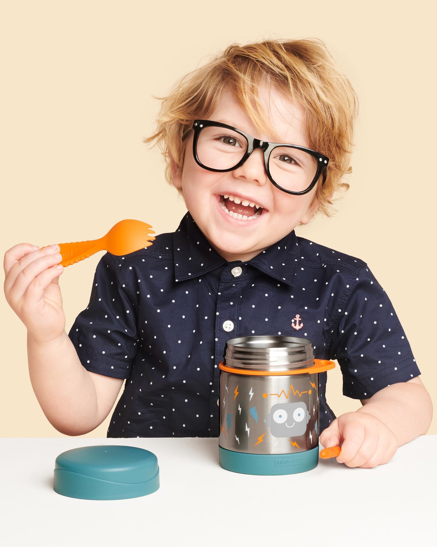 Spark Style Insulated Food Jar - Robot