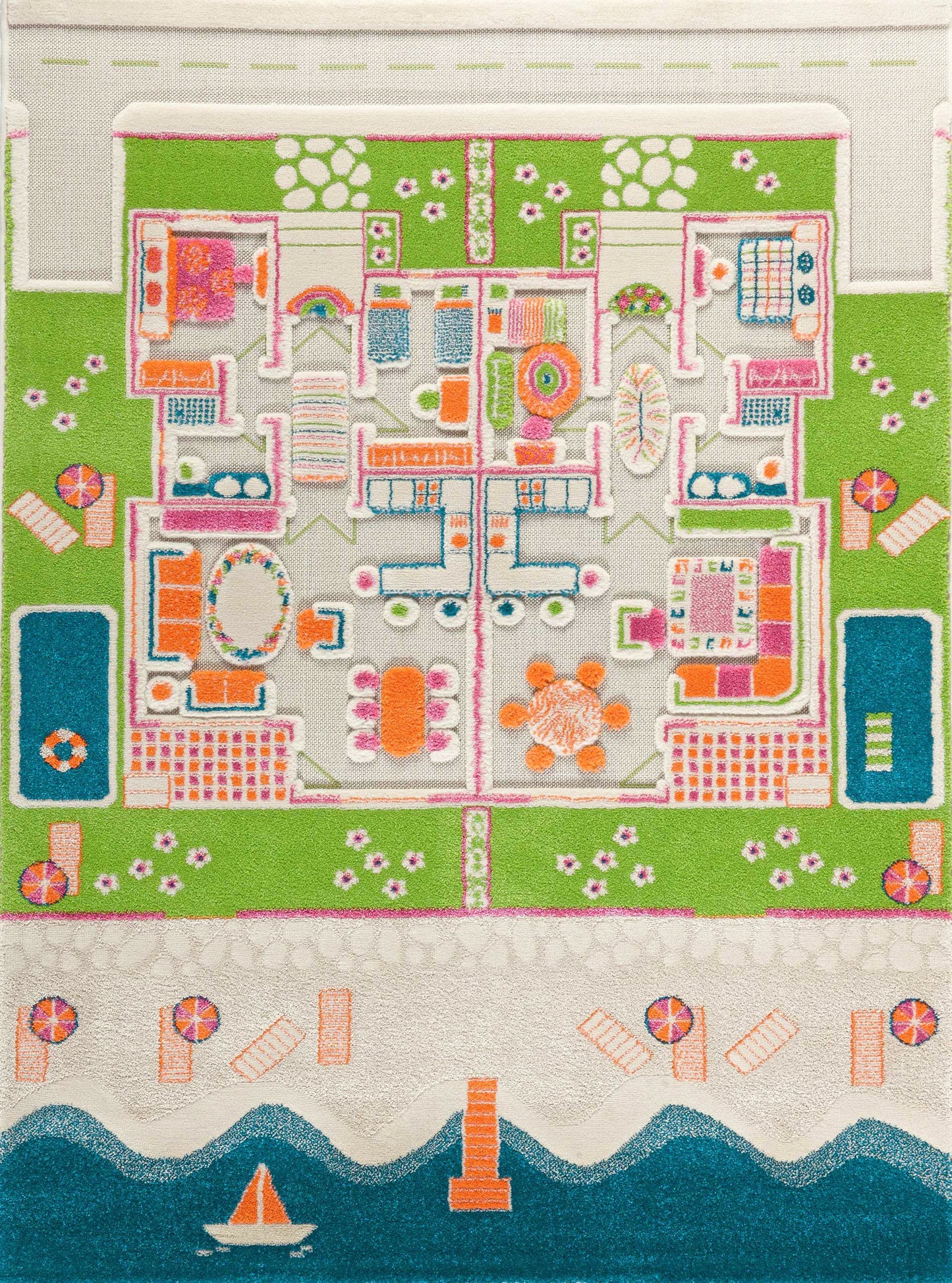 Beach House Play Rug