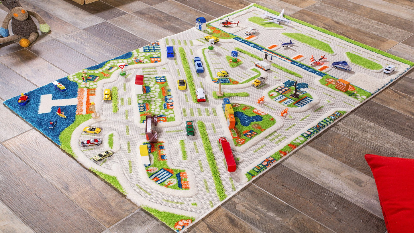 Mini City Play Rug